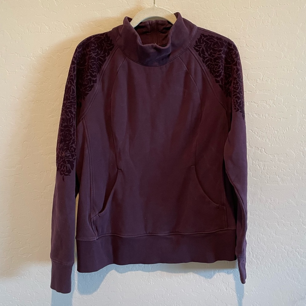 Lululemon Athletica Purple Hoodie Sweatshirt